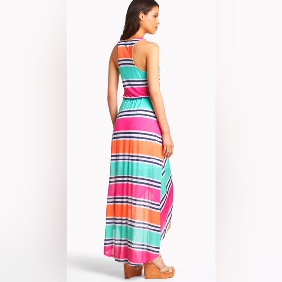 Splendid stripe faux wrap maxi dress - Picture 5 of 6